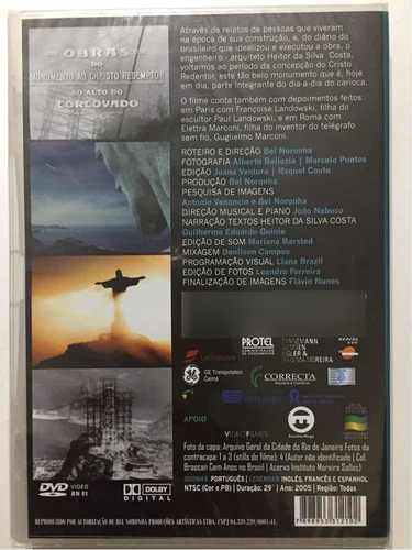 Dvd Christo Redemptor, Bel Noronha (nuevo Sin Abrir)