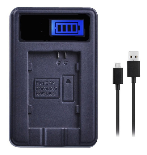 Cargador De Bateria Bp807, Bp808 Bp827, Bp828 Usb Lcd + Usb