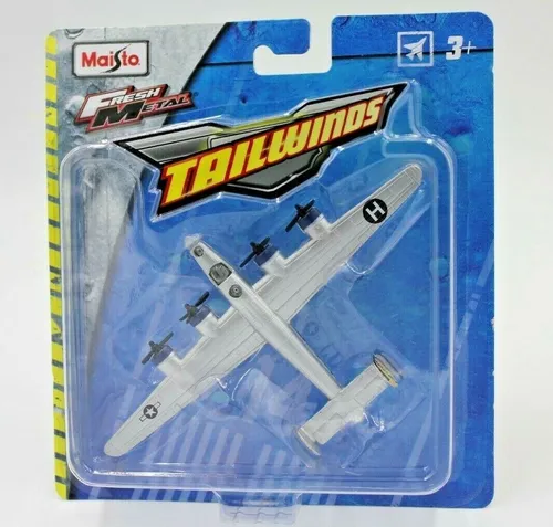 Avion Bombardero B-24 Liberator Usa Coleccion Metal E 1:200