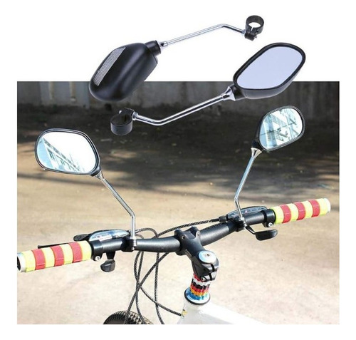 Espejos Retrovisores Para Bicicleta, Dúo, Envío Gratis.
