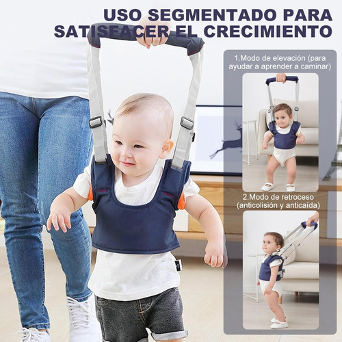 Arnes Para Caminar Bebé, Cinturón Asistente Ajustable,