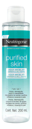 Agua Micelar Neutrogena® Purified Skin® 7 En 1 X 200 Ml