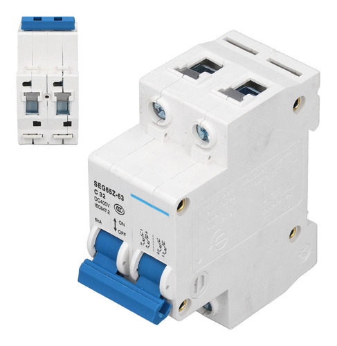 Disyuntor De Corriente Continua En Miniatura 2p 6ka 400v Air