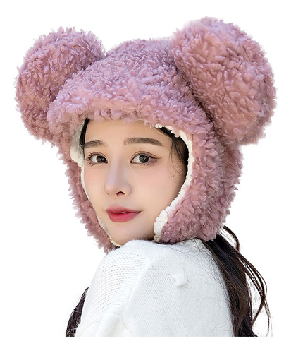 Gorro Protector P Para Mujer, Bonito Y Grueso, Cálido, Venda