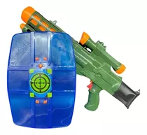 Ditudotem Lançador De Dardo Arminhas Nerf Pistola Brinquedo Menino Menina  Mascara Verde Amarelo Original Vip Toys