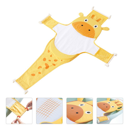 Chuveiro Infantil Ajustável Net Baby Safety Bathing Net Baby