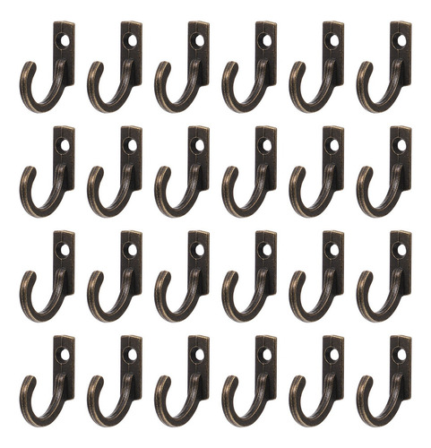 50 Ganchos Individuales Montados En La Pared For Colgar Rop