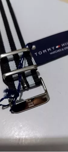 Pulseira 22mm Nylon Loop Trançado Compatível Tommy Hilfiger