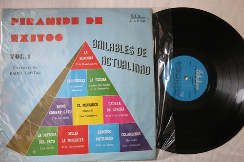 Vinyl Vinilo Lp Acetato Pirámide De Éxitos Vol 1 Tropical