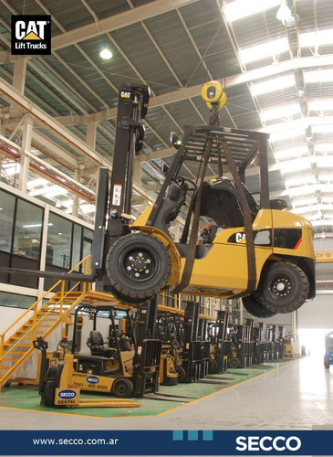 Autoelevador Cat 2,5 Tn Diésel Nuevo 0 Hs Origen Est Unidos