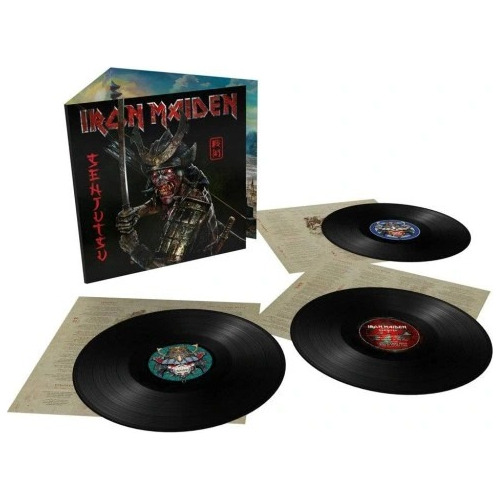 Vinilo Iron Maiden Senjutsu 3 Lps Eu Import.