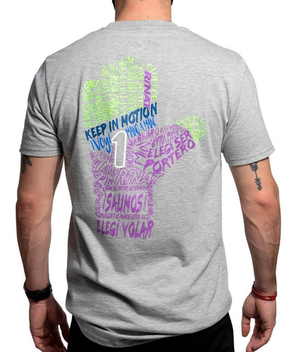 Imagen 4 de 5 de T-shirt Básica Kancerbero Adulto - Gris