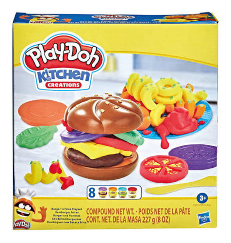 Play Doh Set De Hamburguesas