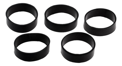 3 X 5 Piezas Anillos Fijos De Caucho Correa De Seguridad
