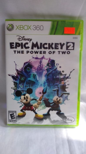 Disney Epic Mickey 2:the Power Of Two-nuevo Sellado-xbox 360