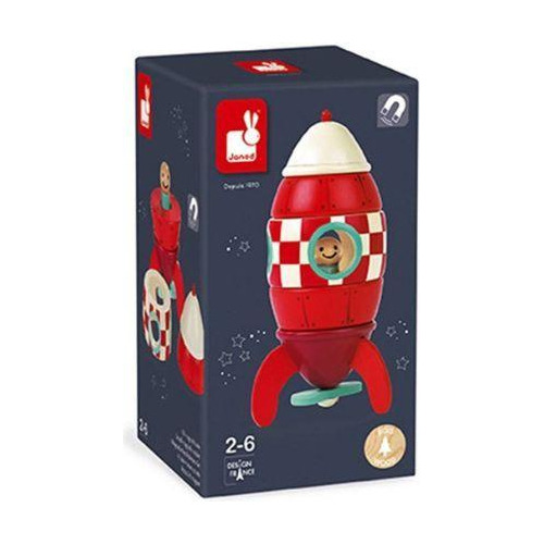 Foguete 2 Em 1 Para Montar E Desmontar Com Brinquedo Anexo