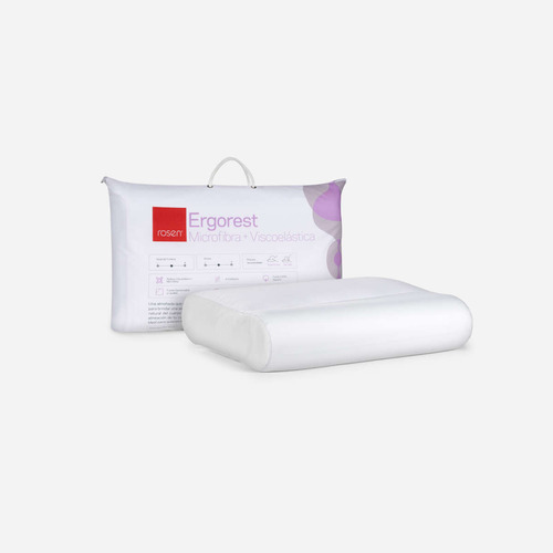 Almohada Rosen Viscoelástica-microfibra Ergorest Americana