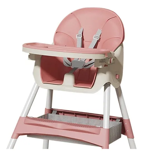 Silla De Comer Bebé Altura Ajustable 2 En 1 .r