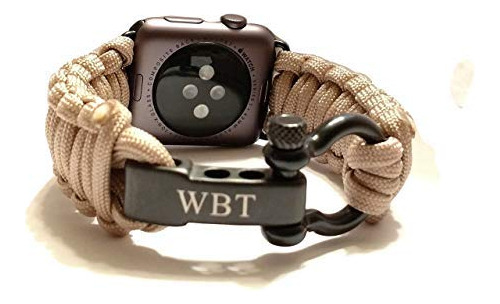 Water Bear Tactical 550 Banda Paracord Hecha Para Apple W