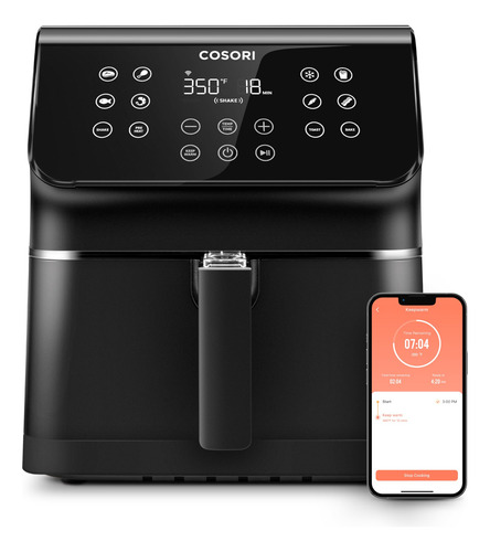 Freidora De Aire Cosori Pro Ii Smart 5.5l 1700w Cs358-af