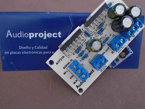 Imagen 5 de 9 de Modulo Amplificador Estereo 68+68 W C/ Lm3886 Audioproject