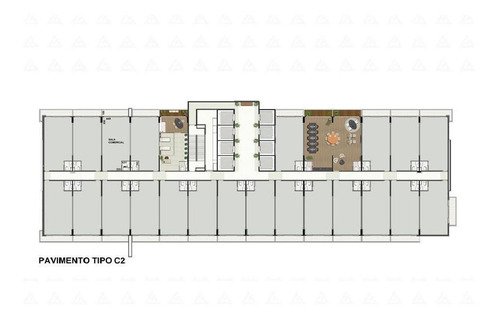 Imagem 6 de 7 de Sala À Venda, 1 Vaga, Cerâmica - São Caetano Do Sul/sp - 63465