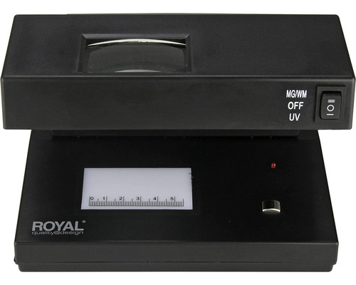 Detector Billetes Falsos Royal Luz Ultravioleta Magnetismo