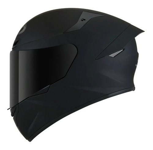 Capacete Kyt Tt Course Plain Black Preto Fosco Envio Hoje! 