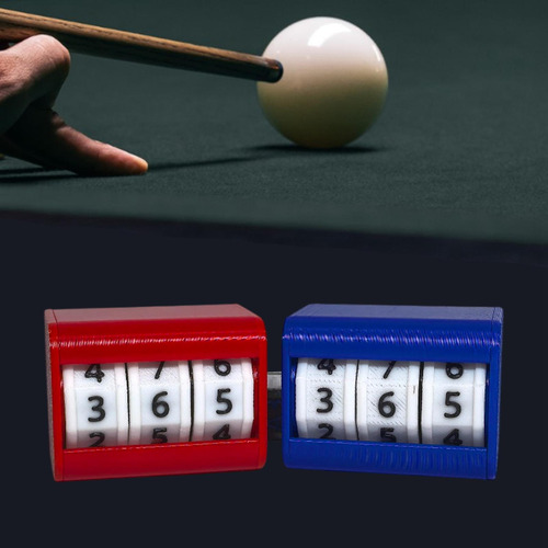 Snooker Scoreboard Mini Pontuação Bilhar Com Estilo D