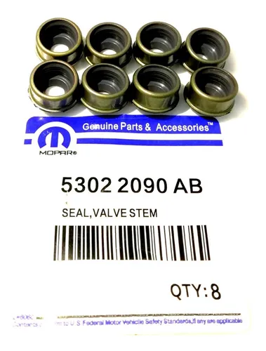 comprar Gorros Gomas Valvula Jeep Grand Cherokee 5.7 2011 2012 8 Pza