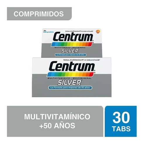 Centrum Silver Multivitamínico 30 Comprimidos