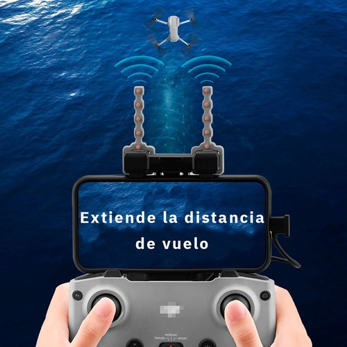 Imagen 5 de 5 de Antena Yagi Para Control Remoto Drone Dji Mavic Air 2 Mini 2