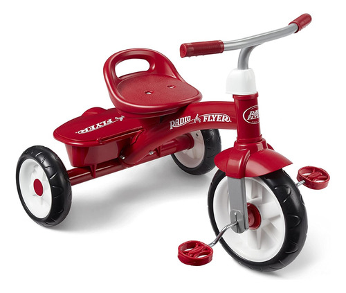 Triciclo Para Niños Radio Flyer, Rojo Clasico