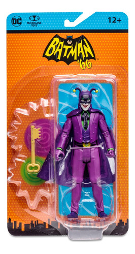 Sm Mcfarlane Figura 6 Batman 66 - The Joker (cómic)