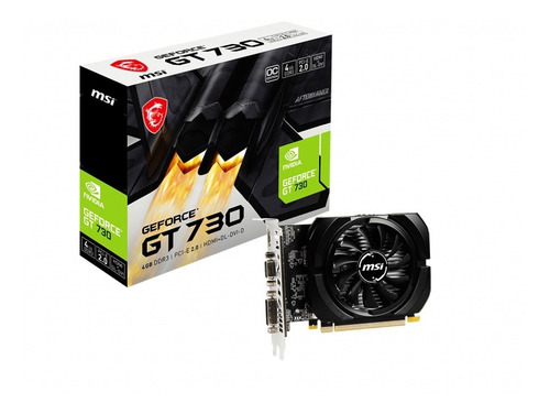 Imagen 1 de 1 de Tarjeta Video Gamer Nvidia Geforce Gt 730 4gb Ddr3 64-bit
