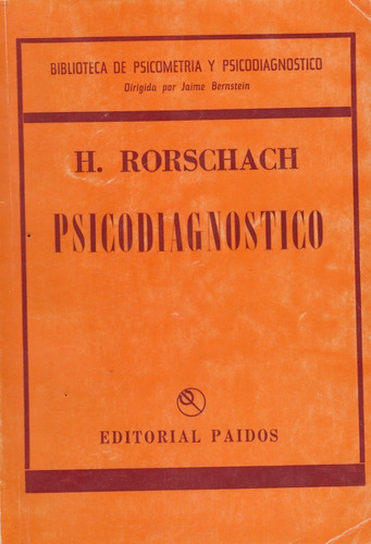 Libro Fisico Psicodiagnostico H Rorschach