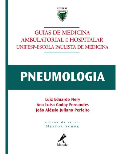 Guia De Pneumologia, De Null. Editora Manole, Capa Dura Em Português, 5