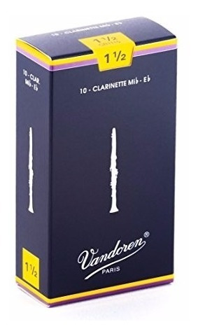 Cañas Clarinete Mib 1 1/2 Vandoren Cr1115(10) 