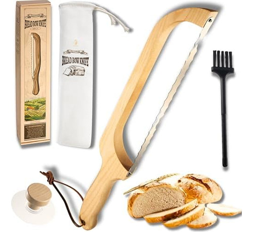 Cuchillo De Pan De Doble Filo, Cortador Para Pan De Masa Mad