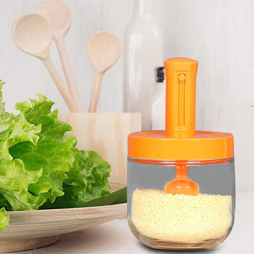 2 X 4 Tarros De Cristal Para Especias Con Cuchara 2 Piezas