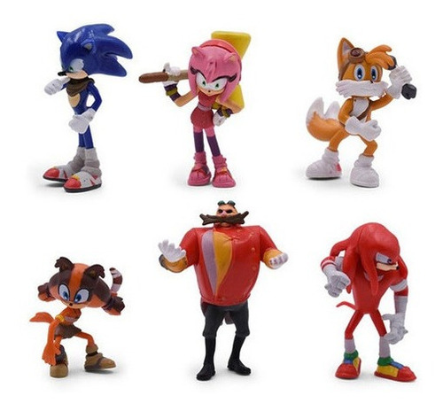 12 Peças De Decoração De Bolo De Figura De Brinquedo De 7 Cm