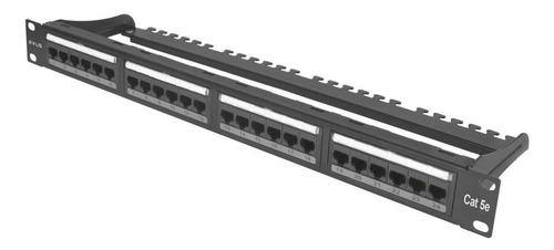Patch Panel Evus Cat5e 24 Portas Ev-pp-5e-24