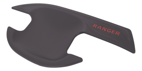 Cubre Fondo Manillas Negro Para Ford Ranger 2016-2022