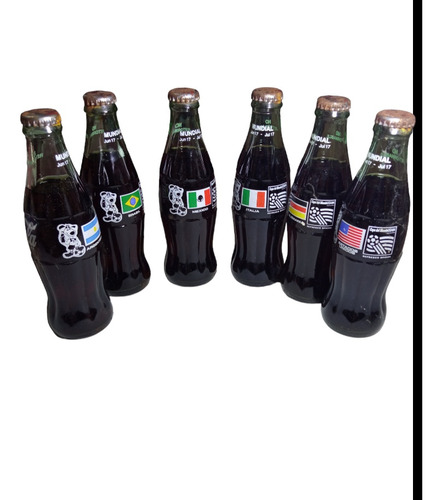 Colección Completa Botellas Coca Cola Mundial 1994