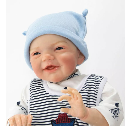 Muñeco Bebe Reborn Realista Hecho A Mano Piel 3d Charlie