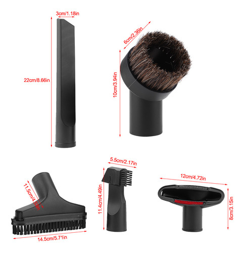 5 Unids/set Colchón Cama Sofá Herramienta De Limpieza Kit