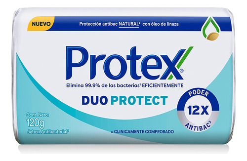 Jabon Protex Duo Protect - Grs A $32