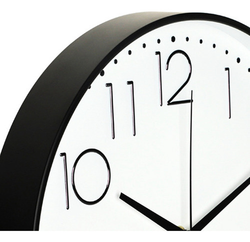 Reloj De Pared De Silenciar Grandes Números Para Oficina