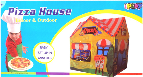 Carpa Infantil Pizza House Casita Marca Iplay Casa