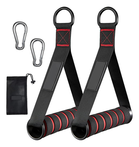 Pacote Com 4 Alças De Exercício 6 X 2, 4 Peças De Alças